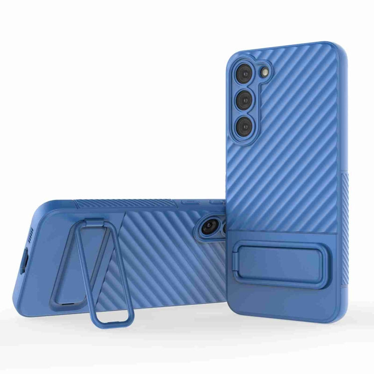Wavy Texture TPU Phone Case with Lens Film, For Honor 80 5G, For Honor 80 Pro 5G, For Samsung Galaxy A14 5G, For Samsung Galaxy S23+ 5G, For Samsung Galaxy S23 Ultra 5G