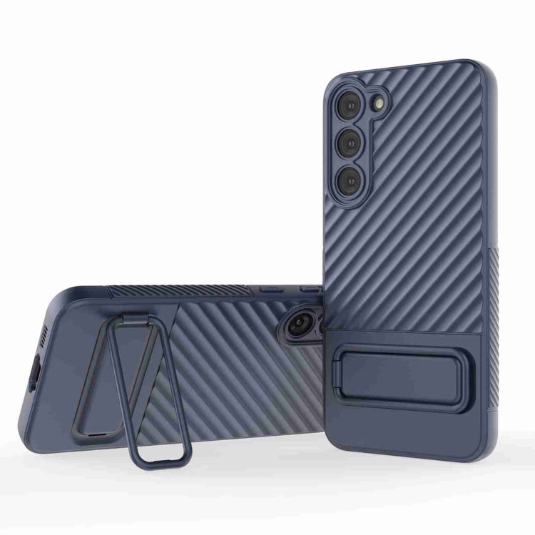 Wavy Texture TPU Phone Case with Lens Film, For Honor 80 5G, For Honor 80 Pro 5G, For Samsung Galaxy A14 5G, For Samsung Galaxy S23+ 5G, For Samsung Galaxy S23 Ultra 5G