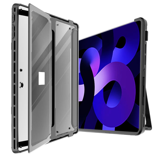 Shockproof tablet case with hard shell, dark gray, for Surface Pro 9