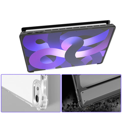Shockproof tablet case with camera cutout and dark gray bumper corners