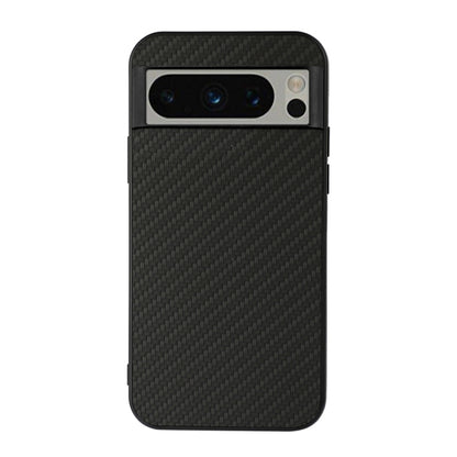 Carbon fiber texture PU phone case with dark pattern and camera cutout