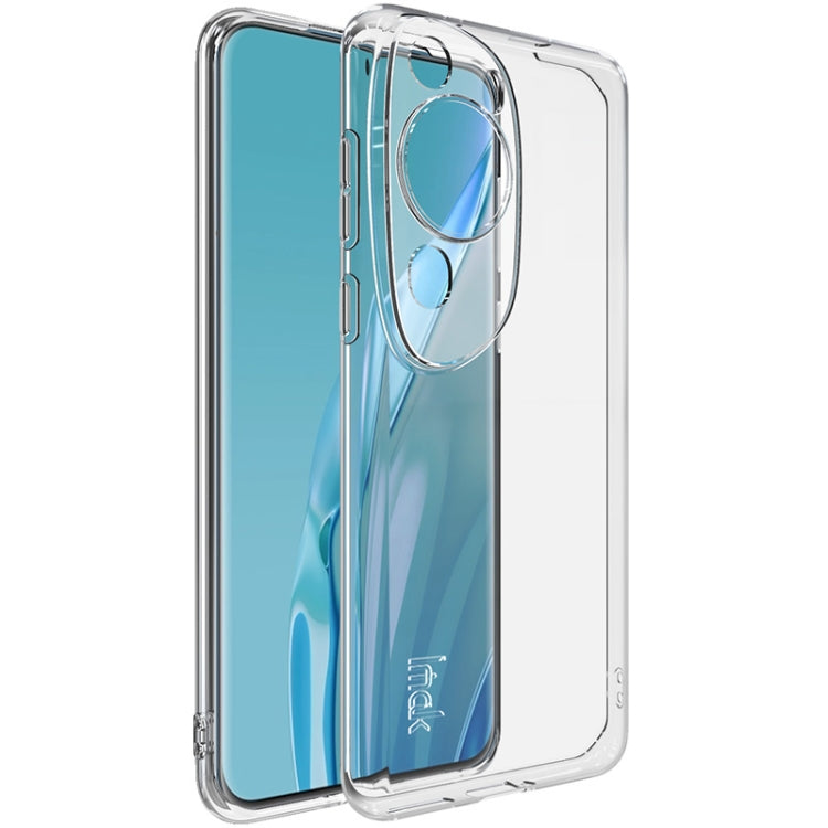 Transparent TPU shockproof phone case with camera cutouts and raised edges
