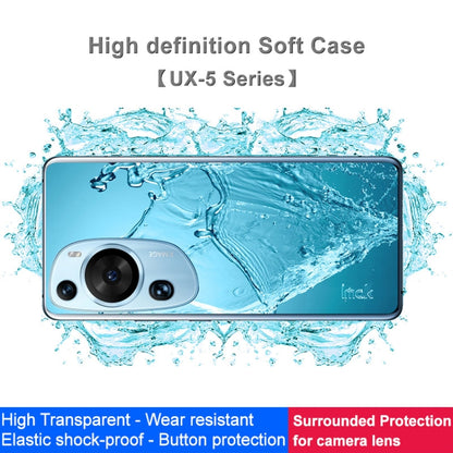 Transparent TPU phone case covering the camera area with a protective border