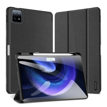 DUX DUCIS Domo Series Magnetic Flip Leather Tablet Case, For Redmi Pad 2 SE 9.7 inch 2026, For Xiaomi Pad 8 / 8 Pro / 7 / 7 Pro, For Xiaomi Pad 7S Pro 12.5, For Xiaomi Redmi Pad 2, For Xiaomi Redmi Pad SE 4G, For Xiaomi Redmi Pad SE                    ...