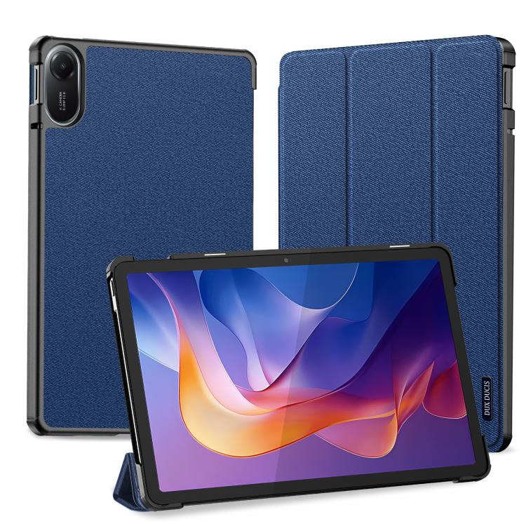 DUX DUCIS Domo Series Magnetic Flip Leather Tablet Case, For Redmi Pad 2 SE 9.7 inch 2026, For Xiaomi Pad 8 / 8 Pro / 7 / 7 Pro, For Xiaomi Pad 7S Pro 12.5, For Xiaomi Redmi Pad 2, For Xiaomi Redmi Pad SE 4G, For Xiaomi Redmi Pad SE                    ...