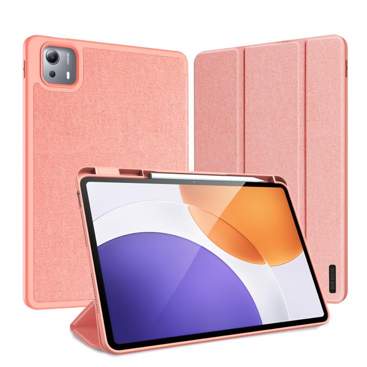 DUX DUCIS Domo Series Magnetic Flip Leather Tablet Case, For Redmi Pad 2 SE 9.7 inch 2026, For Xiaomi Pad 8 / 8 Pro / 7 / 7 Pro, For Xiaomi Pad 7S Pro 12.5, For Xiaomi Redmi Pad 2, For Xiaomi Redmi Pad SE 4G, For Xiaomi Redmi Pad SE                    ...