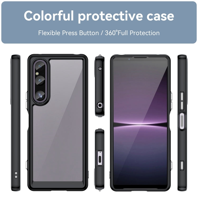 Black phone case with protective bumper, camera cutout, and side button covers