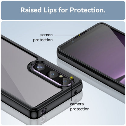 Black phone case with raised screen and camera lip protection