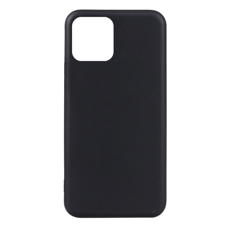 Black TPU phone case back cover with camera opening