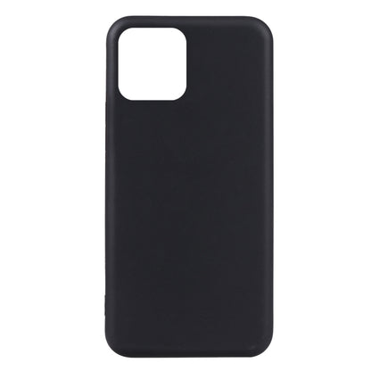 Black TPU phone case back cover with camera opening