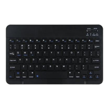 Bluetooth keyboard tablet case detachable keyboard with trackpad and function keys, black