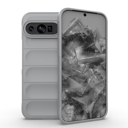 TPU + flannel phone case, light grey with abstract marble back, camera cutout, card slots