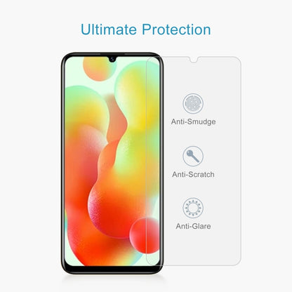 Clear 2.5D tempered glass screen protector with anti-scratch, anti-glare coating