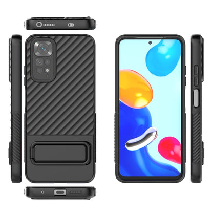 Black wavy TPU phone case set with lens film, camera cutouts, and screen protection