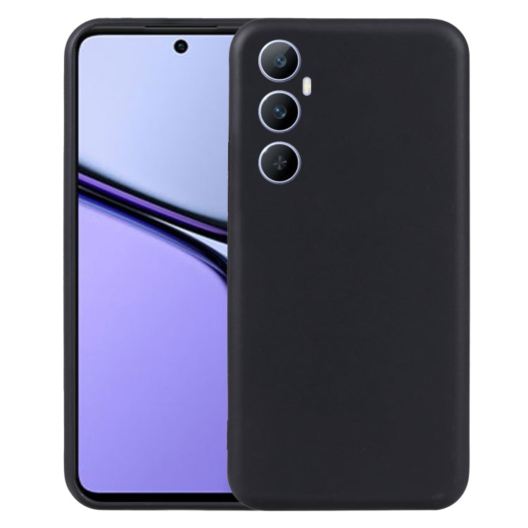 Black TPU phone case with camera cutouts, covering front and back