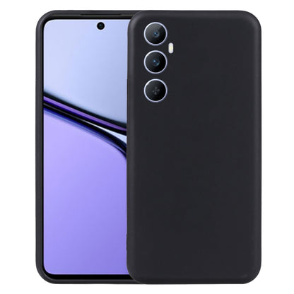Black TPU phone case with camera cutouts, covering front and back