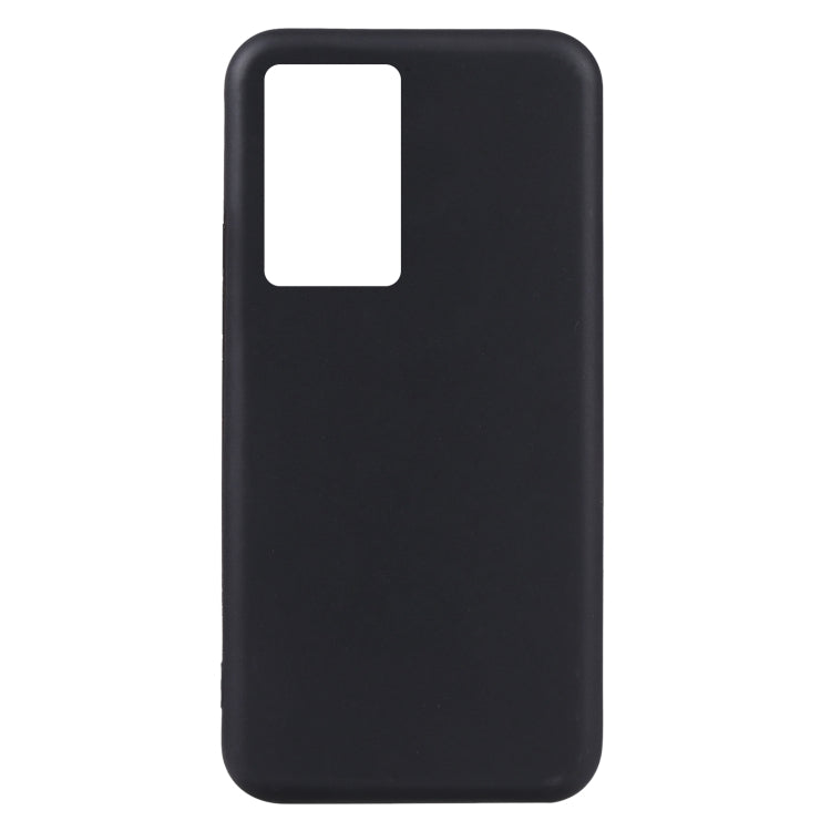 Black TPU phone case with large back opening for Xiaomi Poco F5 Pro