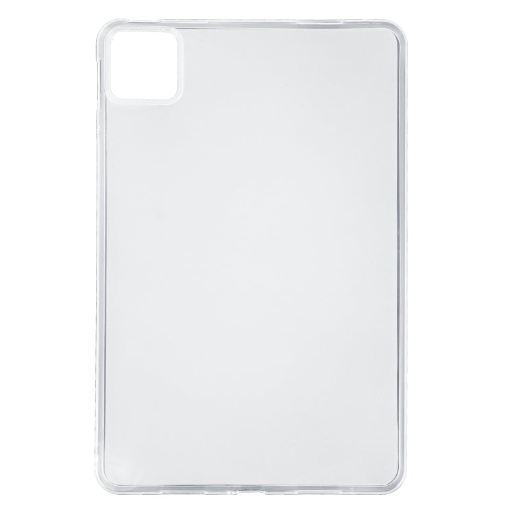 Transparent TPU tablet case with precise corner and edge openings