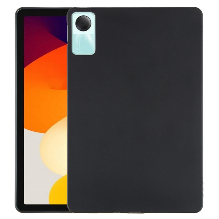 Black TPU tablet case with camera opening and precise button cutouts