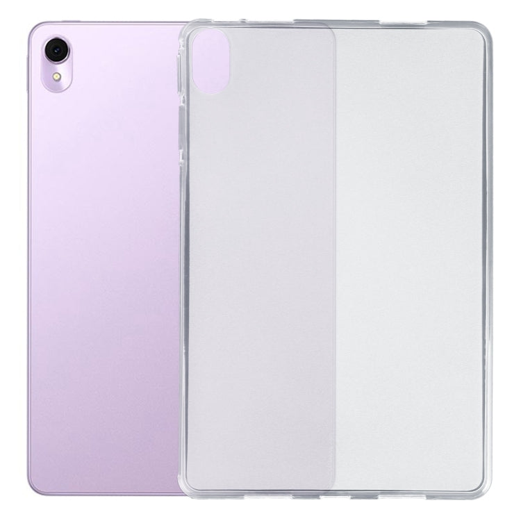 Clear TPU tablet case for MatePad 11 (2023), transparent cover with side cutouts