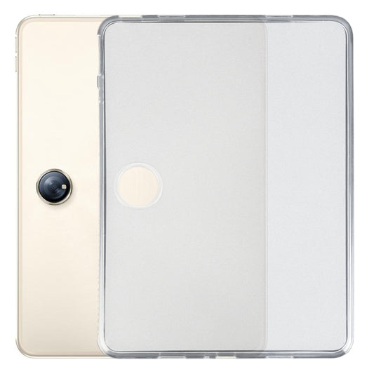 Clear TPU tablet case with camera cutout and protective corners
