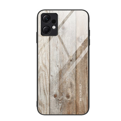 Beige wood-grain TPU phone case with diagonal geometric stripes