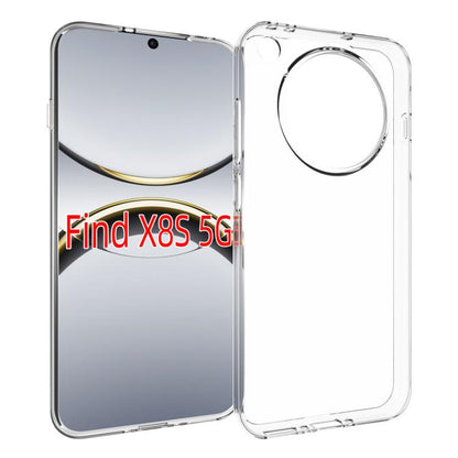 Transparent TPU phone case with circular camera protection ring