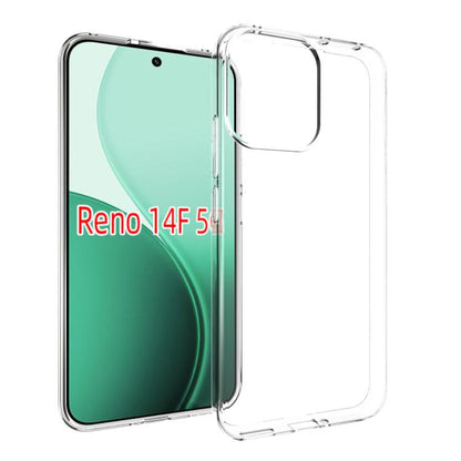 Transparent TPU phone case with camera cutout and slim protective edges