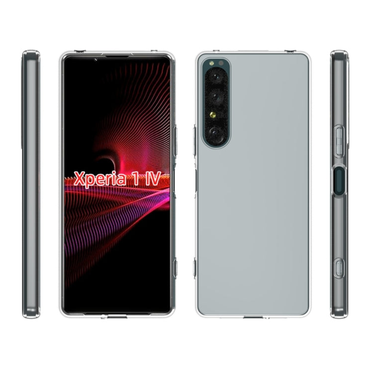 Clear TPU phone case for a smartphone with camera and side button openings
