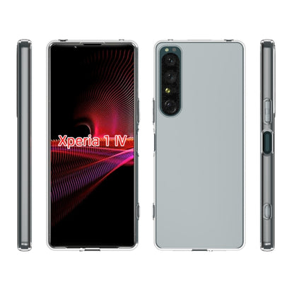 Clear TPU phone case for a smartphone with camera and side button openings