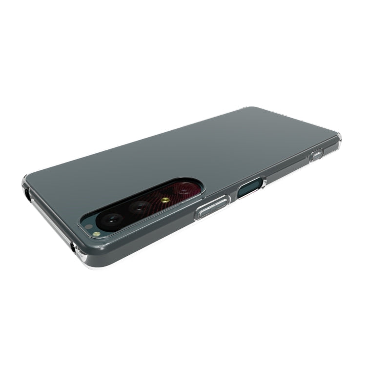 Dark gray TPU phone case with clear edges and camera cutout