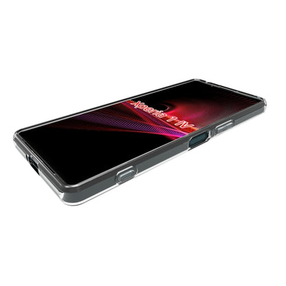 Black TPU phone case with side buttons and camera opening