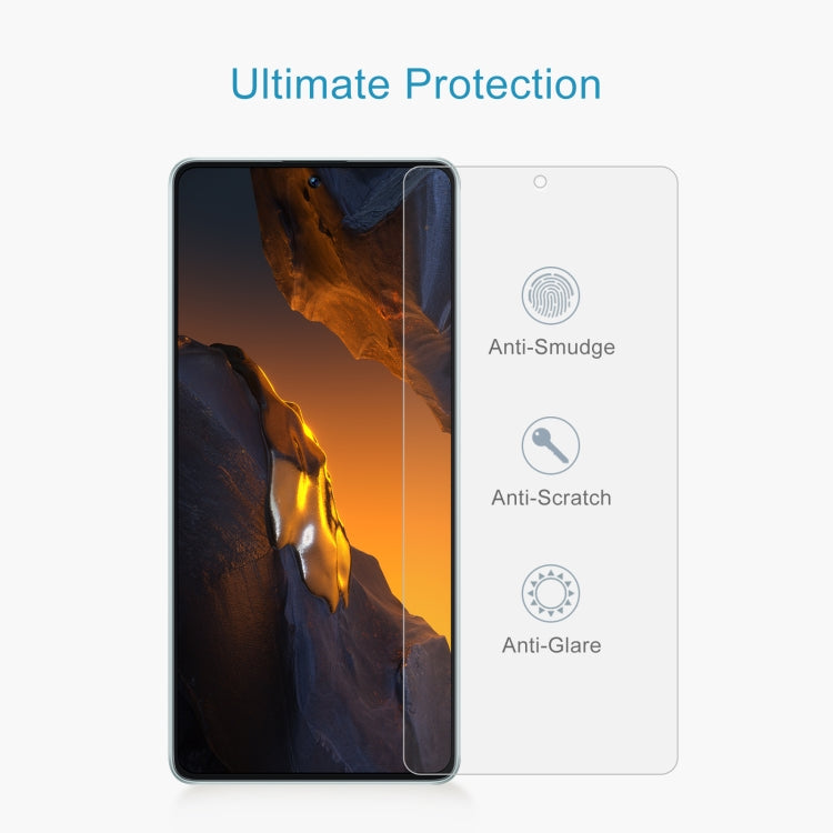 Tempered glass screen protector with anti-smudge, anti-scratch, anti-glare coating
