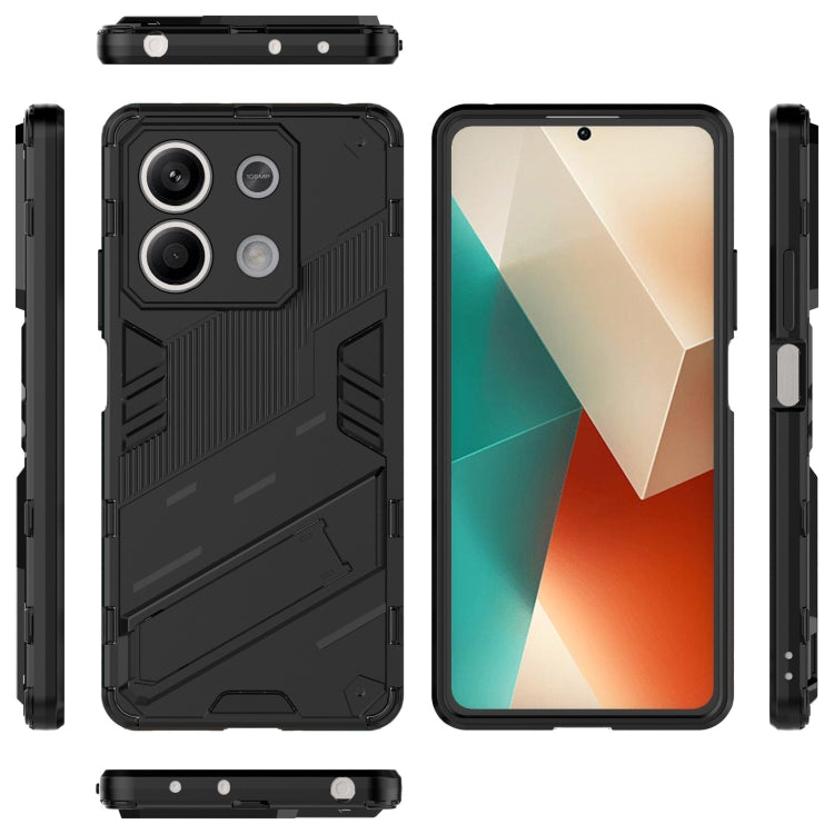 Black rugged phone case set with camera cutouts and front cover