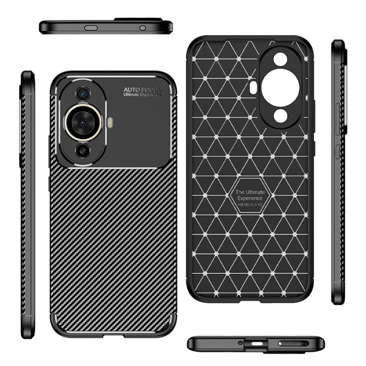 Shockproof TPU phone case set showing front, back, and side ports in black