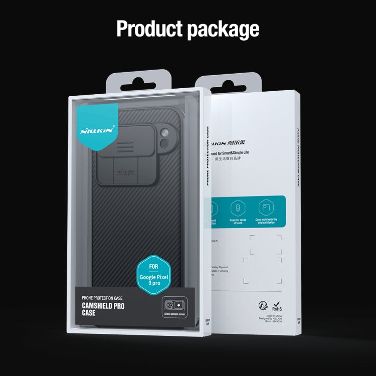 NILLKIN phone case retail package for Google Pixel 9 Pro