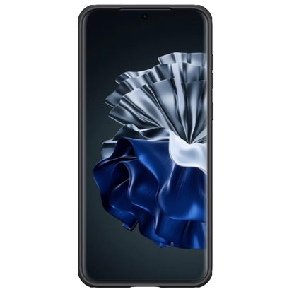 NILLKIN CamShield Pro phone case for Huawei P60 Pro, black with raised camera bezel