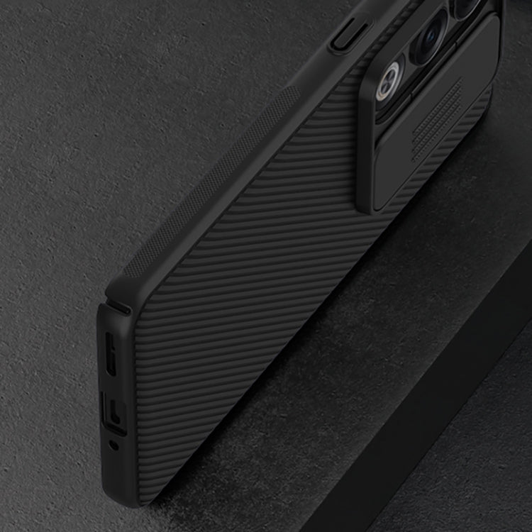 Black phone case with ridged grip sides and visible port cutouts.