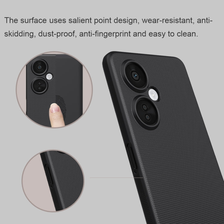 Black textured phone case with raised camera rings and protective edges