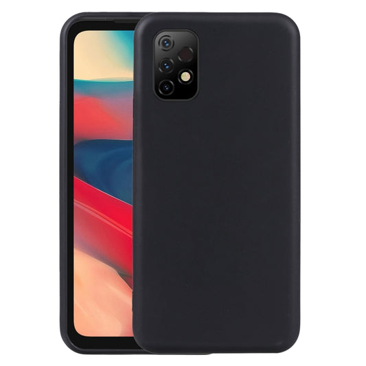 Black TPU phone case with camera cutouts for a snug fit