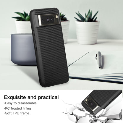Black carbon-fiber texture phone case with camera cutout and slim side buttons