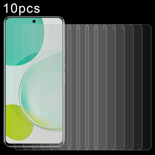 10-pack tempered glass screen protector film for curved smartphone, 2.5D rounded edge