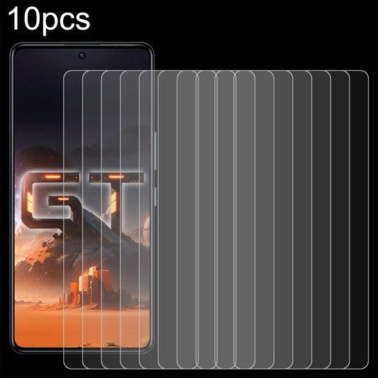 10-piece 2.5D 9H tempered glass screen protector set for phone screen