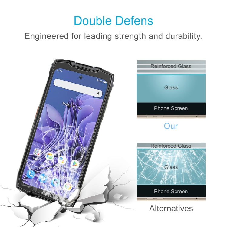 Tempered glass screen protector set with reinforced glass for durability and impact resistance