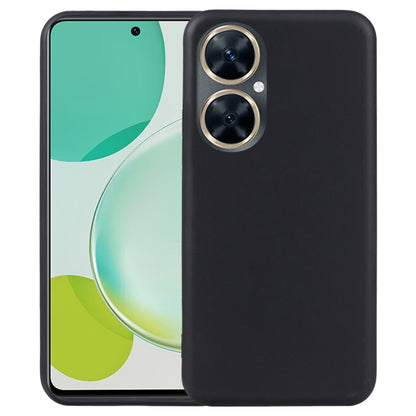 Black TPU phone case with camera cutouts and raised bezel for Huawei Enjoy 60 Pro