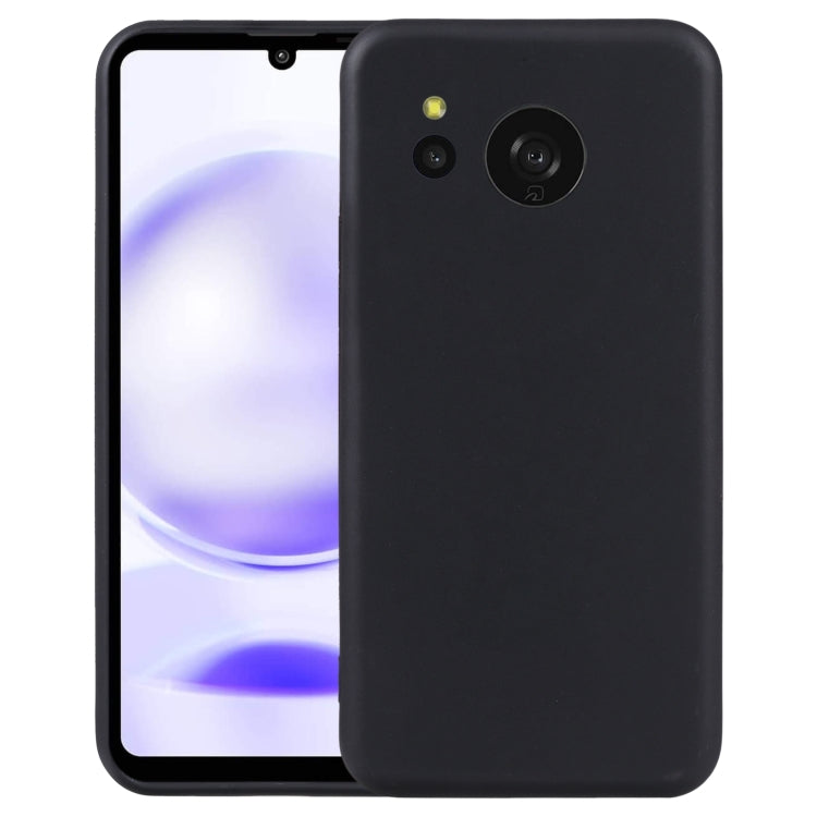 Black TPU phone case on a phone with dual camera cutouts
