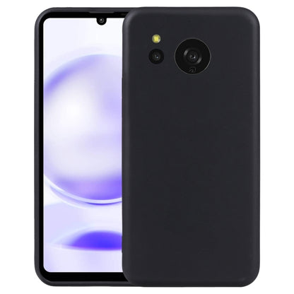 Black TPU phone case on a phone with dual camera cutouts