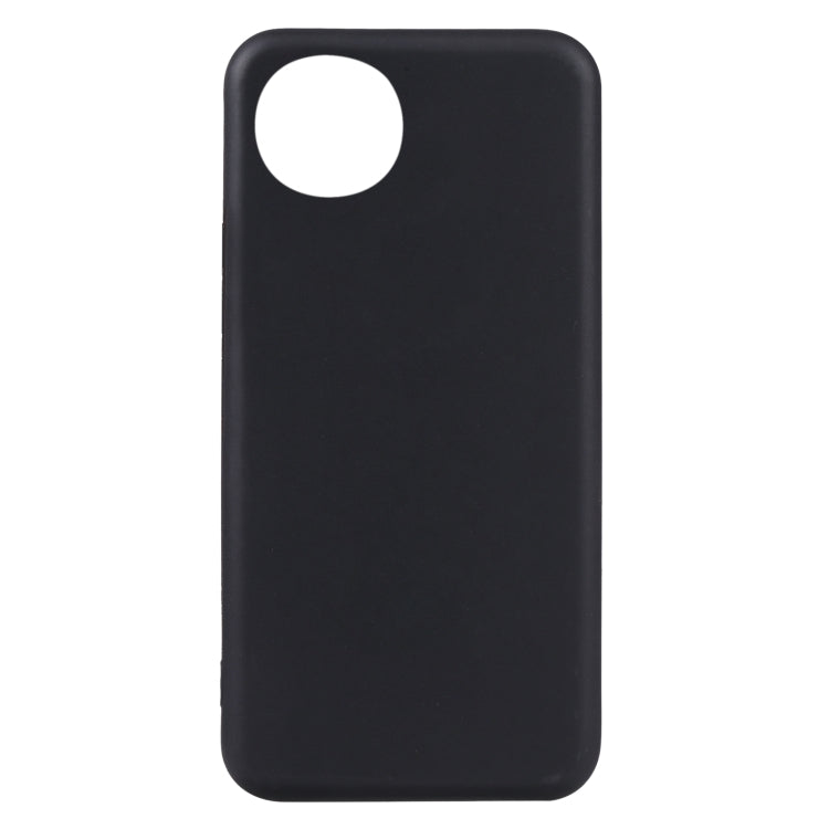 Black TPU phone case back with camera and flash cutouts