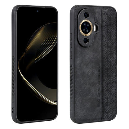 Black phone case with 3D embossed skin texture, camera cutout, and slim edges