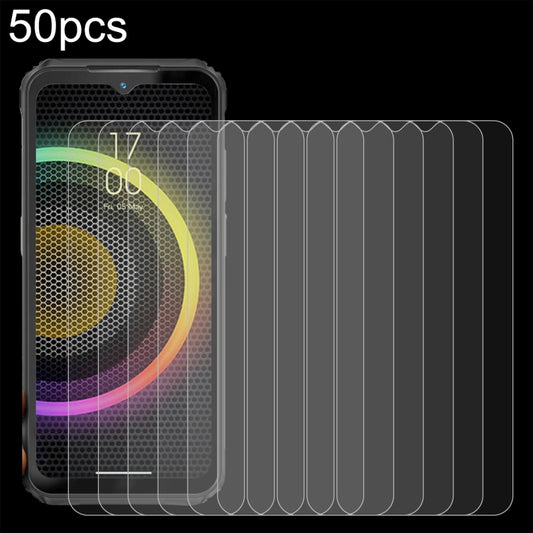 50-piece tempered glass screen protector films for curved phone displays